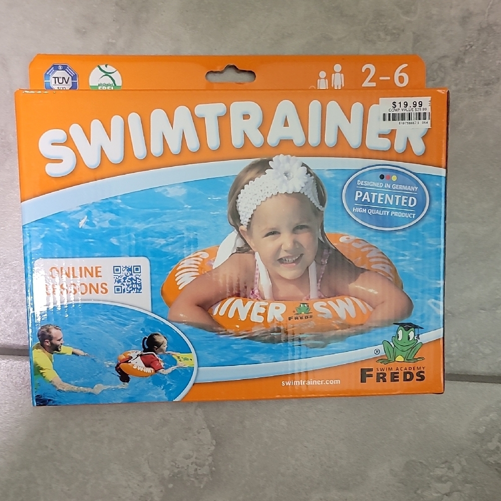 Fred Orange Swimtrainer Inflatable Swim Aid